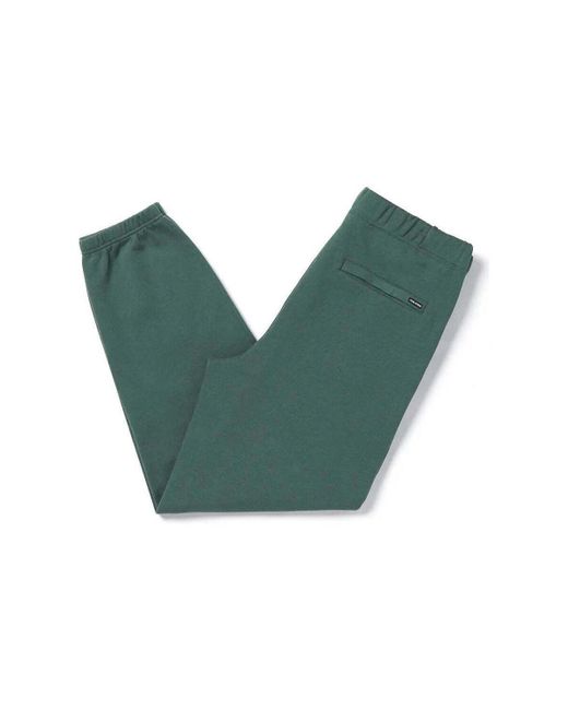 Pantalon Pantalón elástico Jogger Iconic Stone - Dar Volcom pour homme en coloris Green