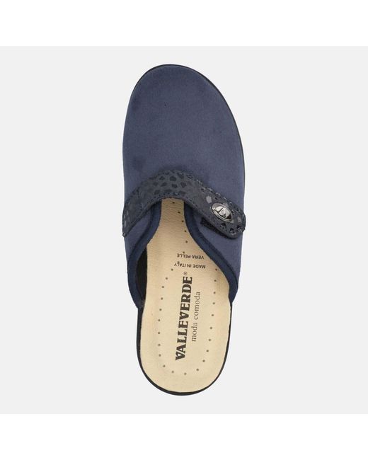 Mules Ciabatte Valleverde en coloris Blue