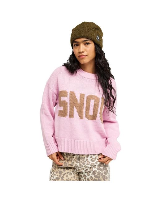 Pull Exploring Snow Roxy en coloris Pink