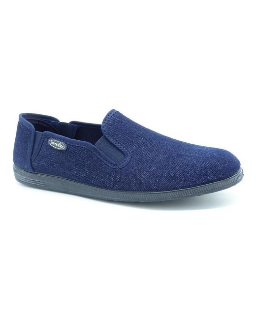 Chaussons Mathieu Semelflex pour homme en coloris Blue
