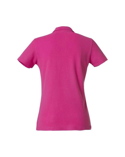 Polo Basic C-Clique en coloris Pink