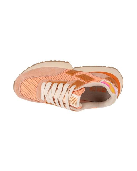 Baskets basses NN274976 Big Star en coloris Pink