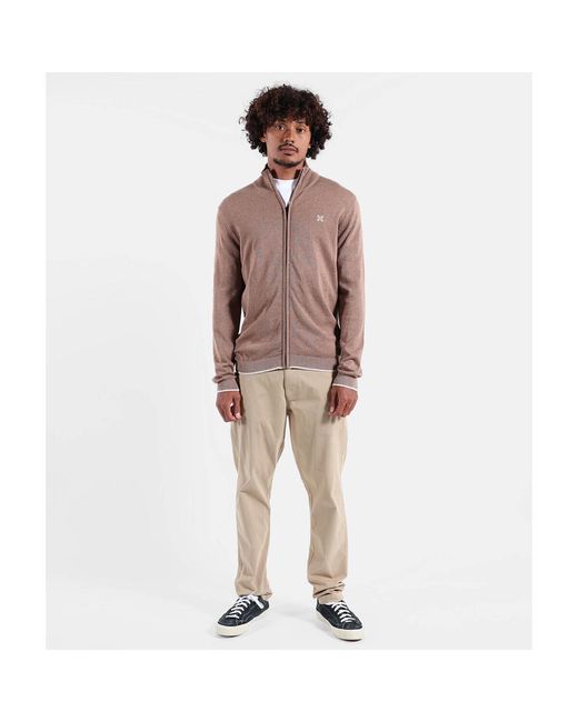 Pull Pull Pezip Oxbow pour homme en coloris Pink