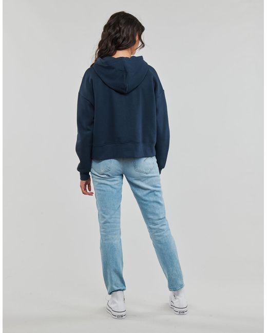 ONLY Blue Sweatshirt Onlpixa L/S Hood Cs Swt