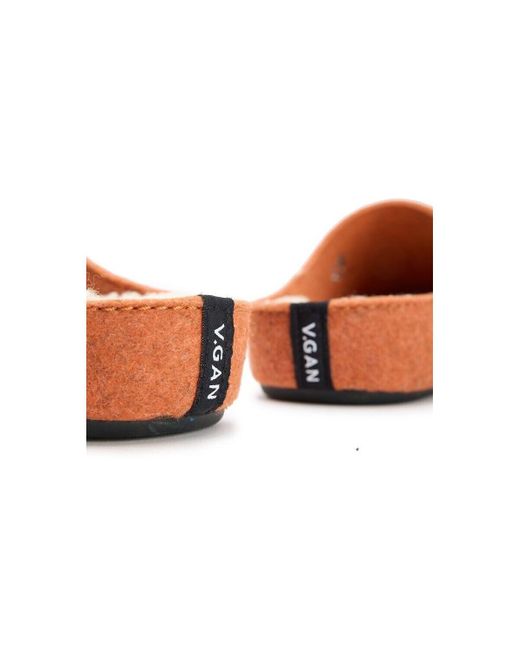 Chaussons Date Mule Chaussons V.Gan en coloris Brown