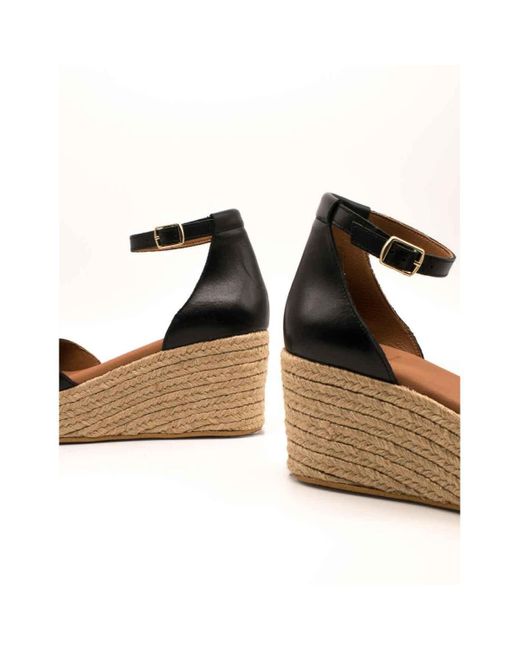 Espadrilles POPA en coloris Metallic