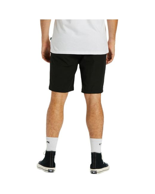 Short Crossfire Solid 20"" Billabong pour homme en coloris Black