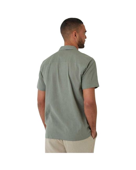 Chemise Maples Threadbare pour homme en coloris Green
