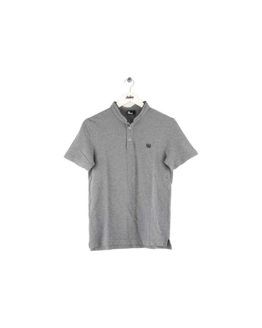 T-shirt Polo en coton gris The Kooples pour homme en coloris Gray