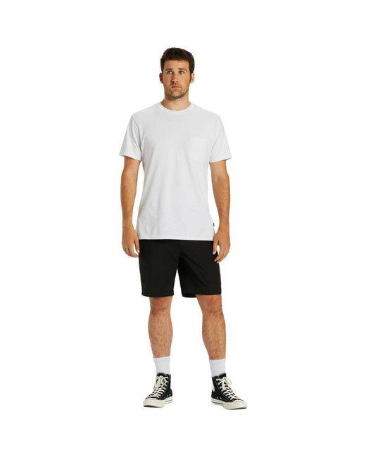 Short Crossfire Solid 20"" Billabong pour homme en coloris Black
