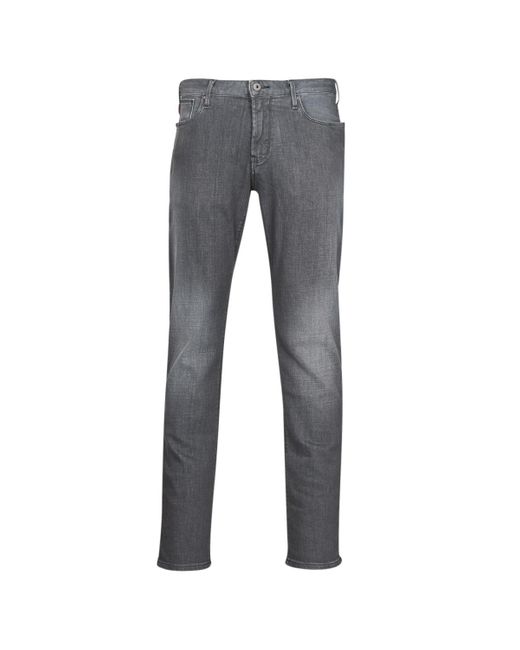 Emporio Armani Denim Skinny Jeans Darwin in het Grijs voor heren - Bespaar  25% - Lyst