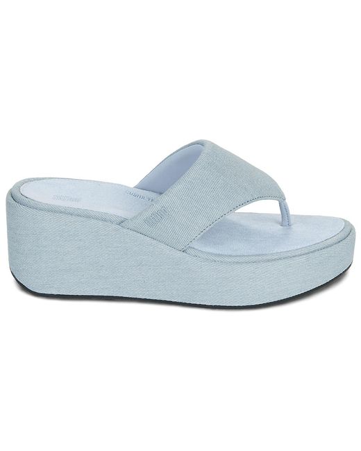 Fitflop Teenslippers Platform Sandals in het Blue