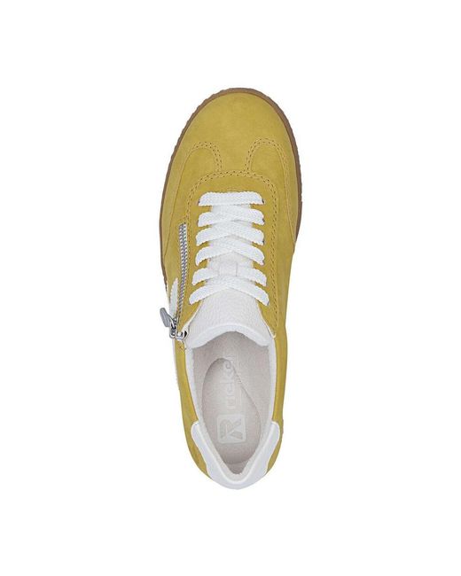 Baskets Rieker en coloris Yellow