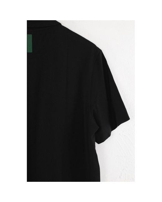 T-shirt Polo en coton Lacoste pour homme en coloris Black
