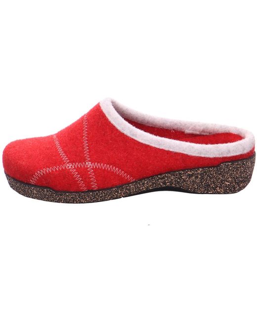 Chaussons Fischer en coloris Red