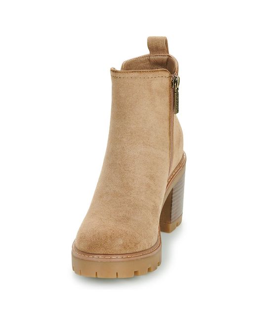 Bottines 172125-Taupe Refresh en coloris Natural