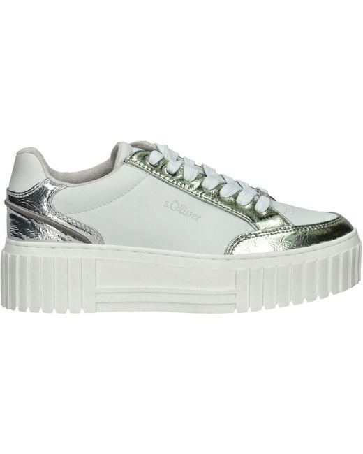 Baskets Sneaker S.oliver en coloris Gray