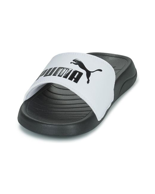 Claquettes PUMA en coloris Black