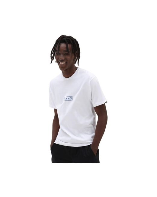 T-shirt Classic Easy Box Vans pour homme en coloris White