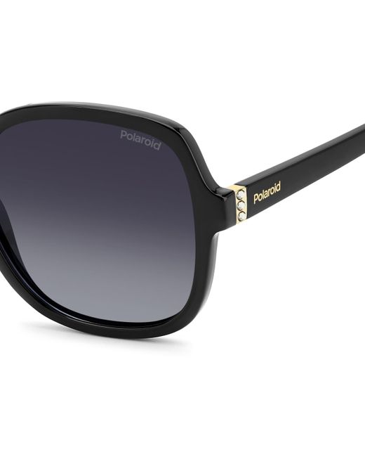 Lunettes de soleil PLD 4177/S/X Lunettes de soleil, Noir/Gris, 55 mm Polaroid en coloris Black