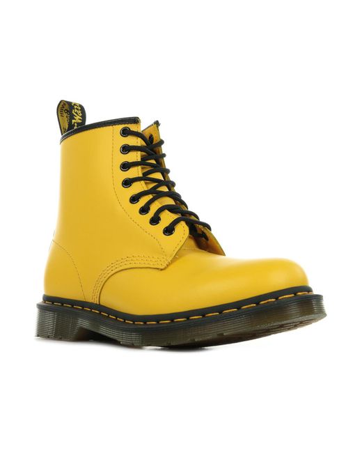 docs martens jaune