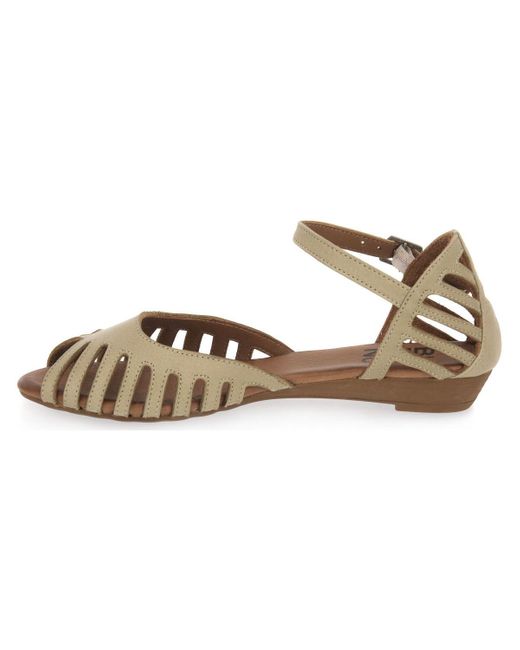 Sandales SALVIA Bueno Shoes en coloris Metallic