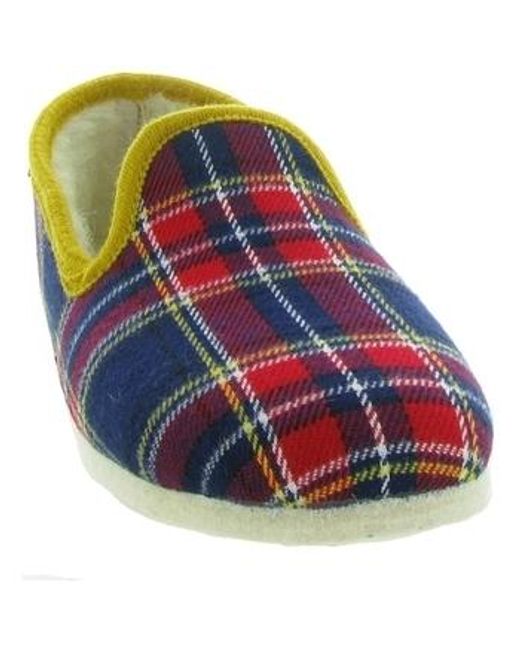 Chaussons Pierre Chris Semelflex pour homme en coloris Blue
