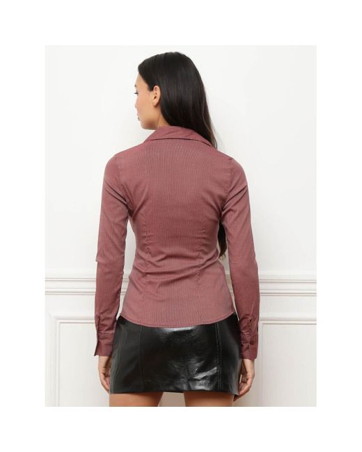 La Modeuse Overhemd 73353_P173037 in het Red