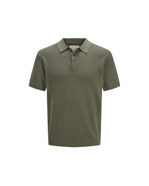 Jack & Jones Polo Shirt Korte Mouw in het Green voor heren