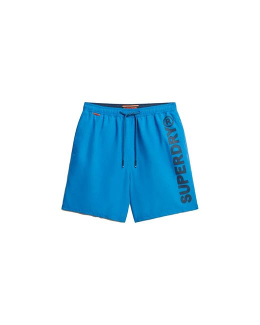 Maillots de bain Sport Graphic 17 Superdry pour homme en coloris Blue
