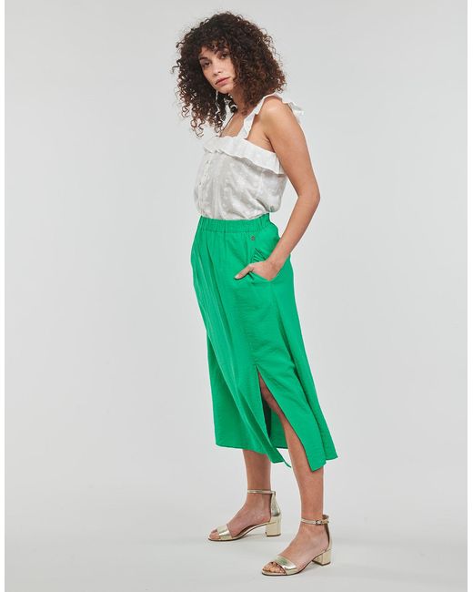 Freeman T.porter Midi-Rokken Jolene Plain in het Green