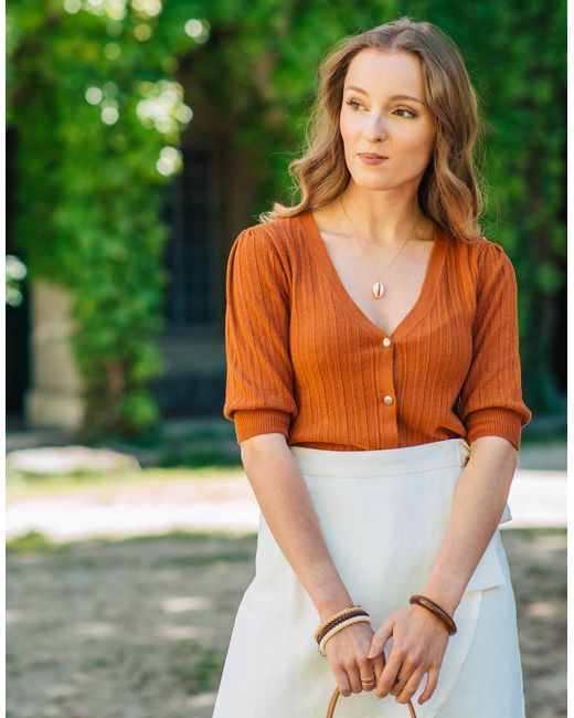 Pull MANON Celeste en coloris Green