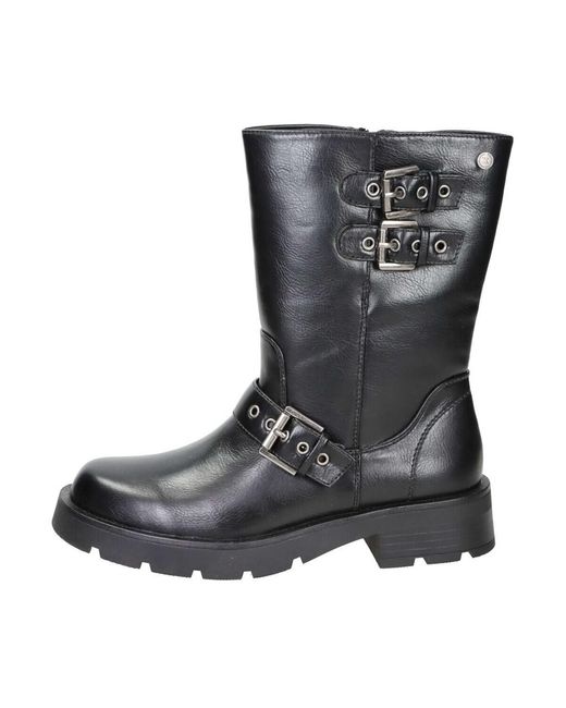Bottes Plates 143441 Xti en coloris Black