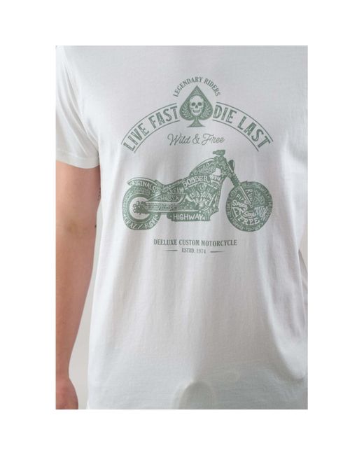 T-shirt T-Shirt PARK Deeluxe pour homme en coloris White