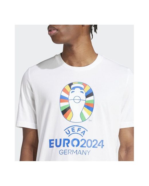 T-shirt Adidas pour homme en coloris White