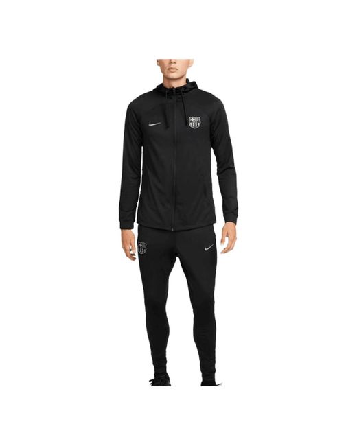 FC Barcelona Strike DF Suit 2022/2023 Ensembles de survêtement Nike pour homme en coloris Black