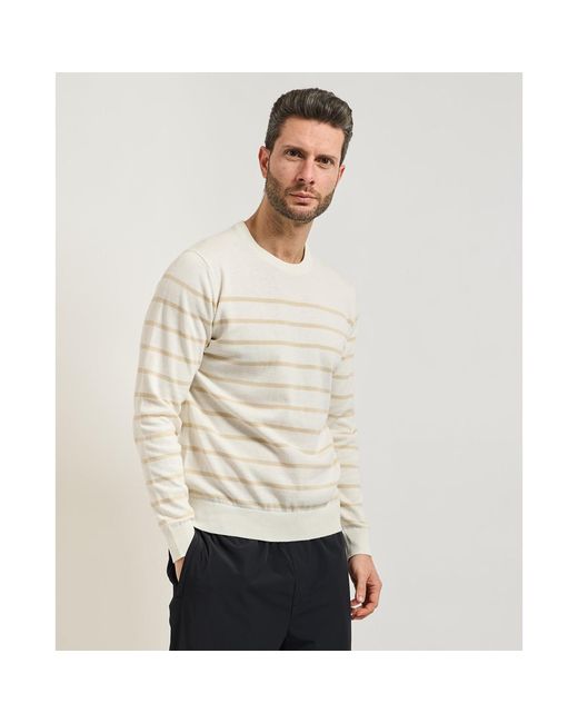 Pull Pull Settemezzo à rayures horizontales SETTE/MEZZO pour homme en coloris Natural
