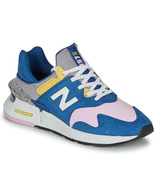 new balance blauw