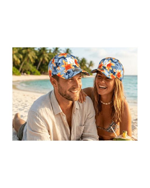 Casquette Casquette Nyls Création pour homme en coloris Blue