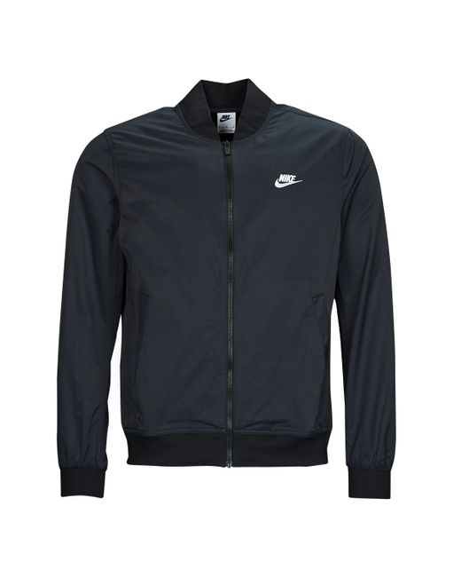 Nike Woven Unlined Bomber Jacket Jacket in Black for Men | Lyst UK