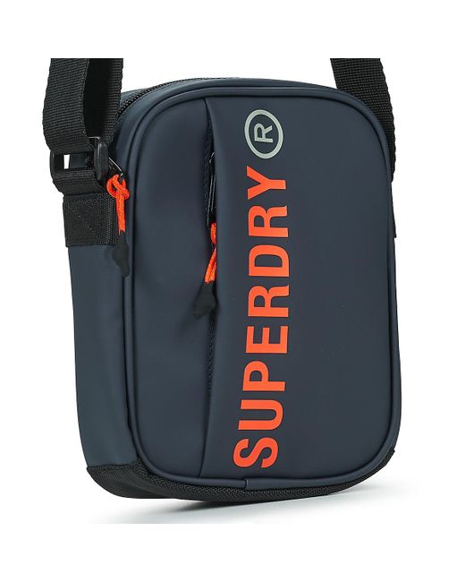 Superdry Blue Handtaschen Tarp Cross