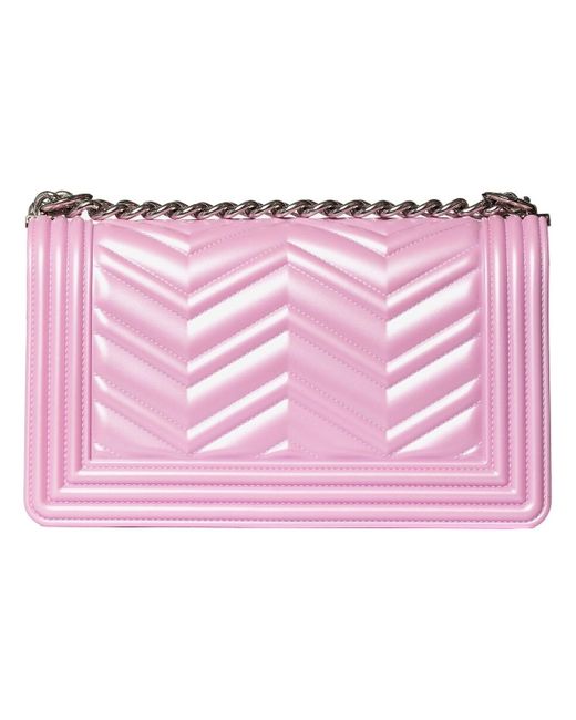 Sac a main Gibecière FLAT_WAVE_M Marc Ellis en coloris Pink