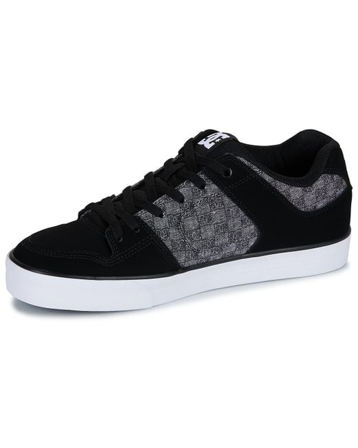 Baskets basses PURE DC Shoes pour homme en coloris Black