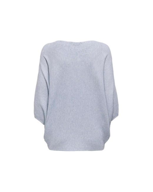 Pull New Behave Jdy en coloris Blue