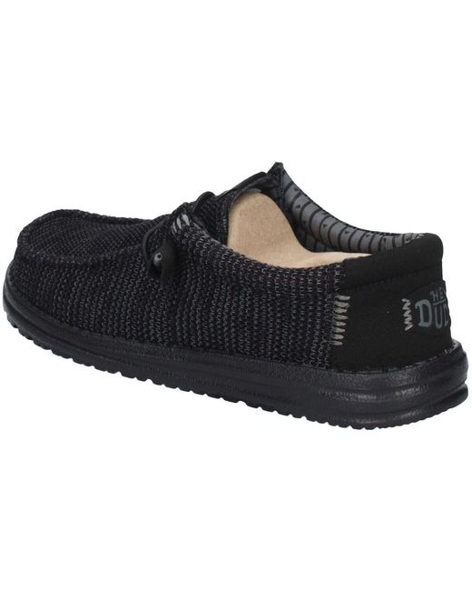 Baskets HeyDude pour homme en coloris Black