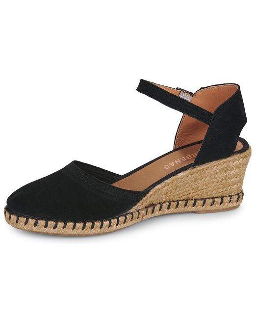 Verbenas Black Espadrilles Malena