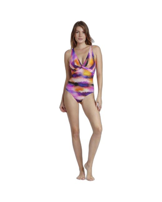 Admas Badpak Maillot De Bain 1 Pièce Femme Nudo in het Red