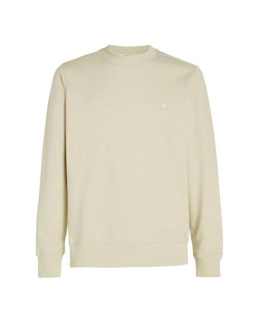 Sweat-shirt Calvin Klein pour homme en coloris White