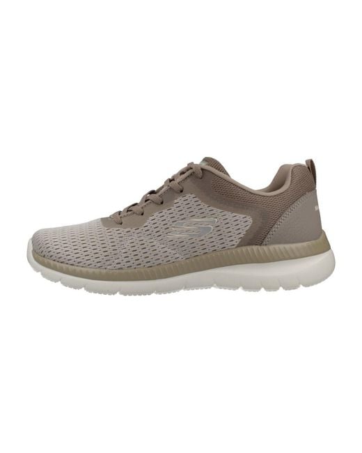 Baskets Bountiful Quick Path Skechers en coloris Brown