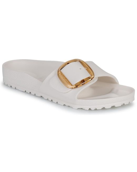 Birkenstock White Pantoffeln Madrid Big Buckle Eva Eggshell